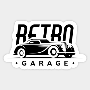 Retro Garage Sticker